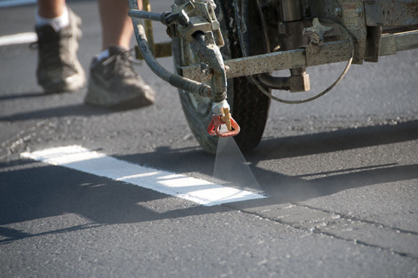 Line Striping for commercial parking lots W. Palm Beach Area